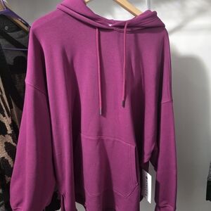 Athleta Magenta Hoodie